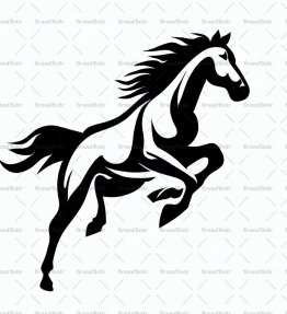 Galoppierendes Pferd